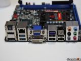 Sapphire H67 Mini-ITX motherboard - Rear I/O
