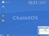 ChaletOS' integrated calendar