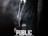 Christian Bale as Melvin Purvis in official character poster for “Public Enemies”