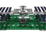 The International Space Station is about the size of a football field