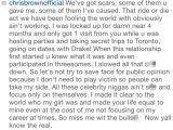 Chris Brown's response to Karrueche Tran, accusing her of cheating with Drake