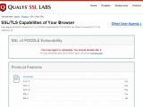 Qualys SSL 3.0 test shows browser vulnerable because the protocol is still supported