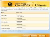 Review the trial limitations before launching CloneDVD