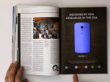 Color-Changing Moto X Printed Ad