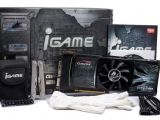 Colorful iGame GTX 590 graphics card with bundle