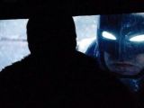 Ben Affleck’s Batman in a heavy-armor Batman suit, the kind we’ve never seen before