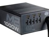 Cooler Master 1000 Watt Silent Pro M2 PSU with single 12V rail and modular cables