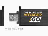 Corsair shows Flash Voyager GO USB 3.0 at CES 2014