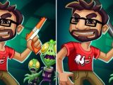 Before and after: icon of Rooster Teeth vs. Zombiens