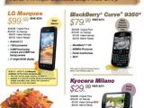 BlackBerry Curve 9350 at Sprint in October