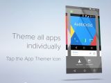 You can now theme all apps individually