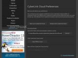 Set up Cyberlink Cloud preferences