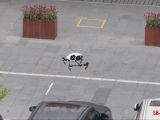 DJI Inspire 1 Drone in test flight