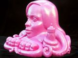 Nadya Suleman as a piece of (pink plastic) art