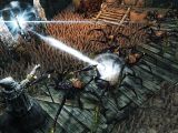 Battle many creatures in Dark Souls 2: Scholar of the First Sin