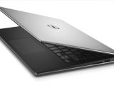 Dell XPS 13 lid detail