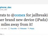 Musclenerd tweets @comex feat - iPad 2 jailbroken