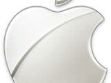 Apple's third and current logo - the monochromatic Apple