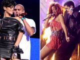 Rihanna dated both Chris Brown and Drake, they hated it