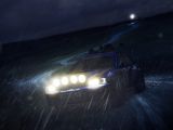 Race at night in Dirt Rally