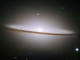 The sombrero galaxy is a spiral one