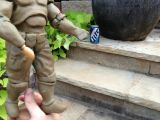 Doomguy made out of clay