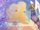 Snow Angels Windows 7 Theme