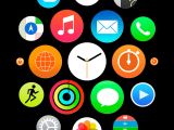 Black Apple Watch wallpaper for iPhone 6