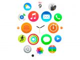 White Apple Watch wallpaper for Mac