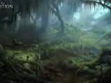 Dragon Age: Inquisition forest artwork