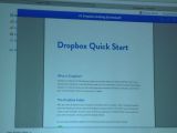 Document preview in Dropbox