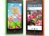Lumia 532 (green and orange)
