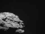 Astronomers expect Rosetta will eventually determine the composition of the comet's atmosphere