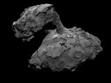 Image shows what Comet 67P/C-G looks like