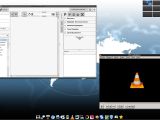 RawTherapee and VLC running on Elive 2.5.4 Beta