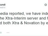 Rex Mundi informs that Xtra-Interim and Novation have been contacted for ransom