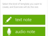Evernote 2.1 for Windows Phone
