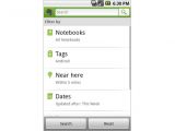 Evernote 2.5 for Android screenshot