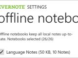 Evernote for Windows Phone 7