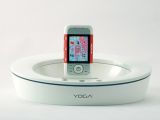 You get a nifty mobile phone dock