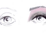 Protruding eyes need to be "brought back" using flesh-colored tones