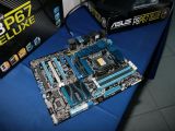 Asus P8P67 Deluxe Motherboard Angled