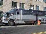 The Mobile Command Vehicle, used by the FBI to coordinate its activities on the Inauguration Day