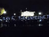 People protested last week for net neutrality