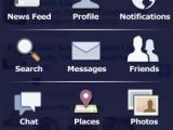 Facebook for BlackBerry (screenshot)