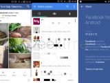 Facebook for Android with WhatsApp integration