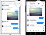 Users will be able to start the video call from within the conversation window