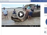 Sea monster Facebook scam