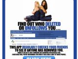 Rogue Facebook Friends Checker application