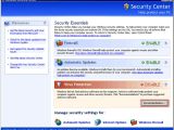 Fake Windows Security Center GUI